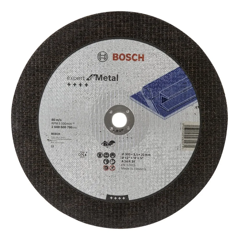 Havasis A.Ş. Bosch - 300*20,00*3,5 mm Expert Serisi Düz Metal Kesme Diski (Taş)