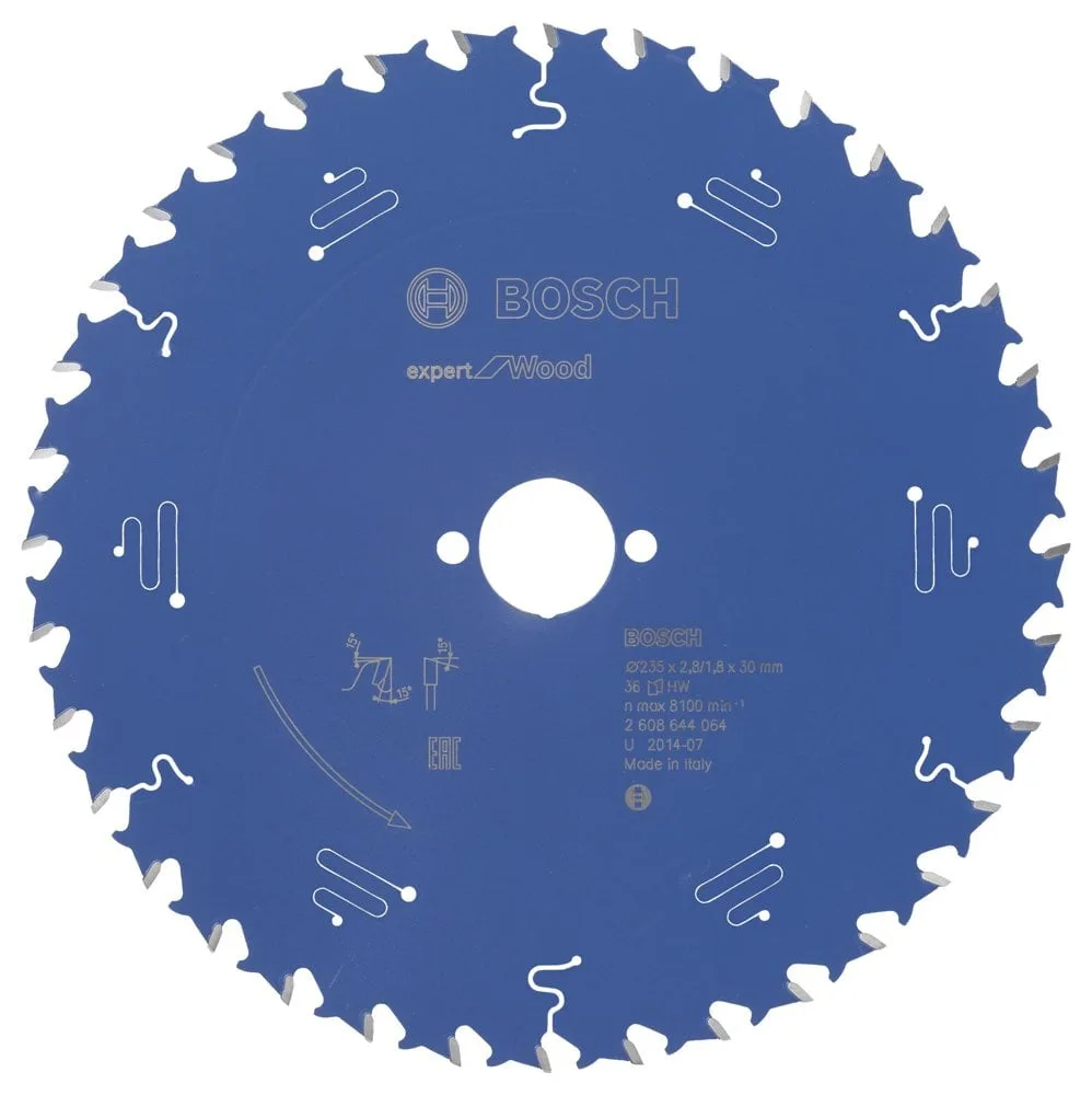Havasis A.Ş. Bosch - Expert Serisi Ahşap için Daire Testere Bıçağı 235*30 mm 36 Diş