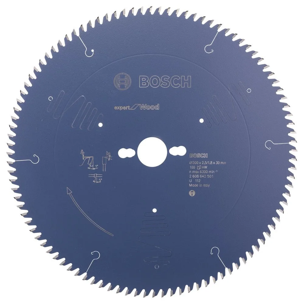Bosch - Expert Serisi Ahşap için Daire Testere Bıçağı 300*30 mm 100 Diş
