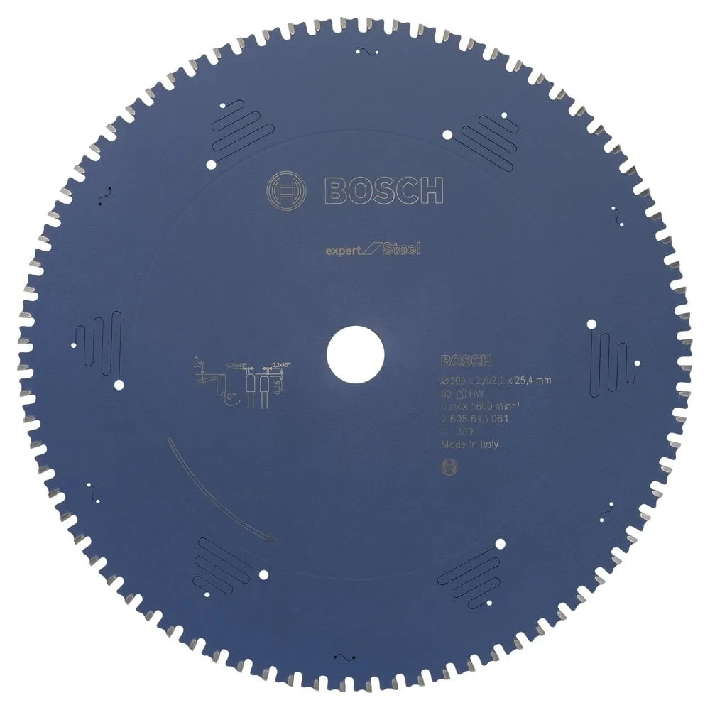 Bosch - Expert Serisi Metal için Daire Testere Bıçağı 305*25,40 mm 80 Diş