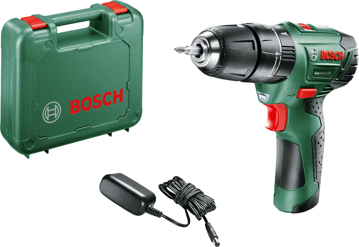 Bosch Easy Impact 1200 Darbeli Matkap 1,5 AH (Entegre Akü)