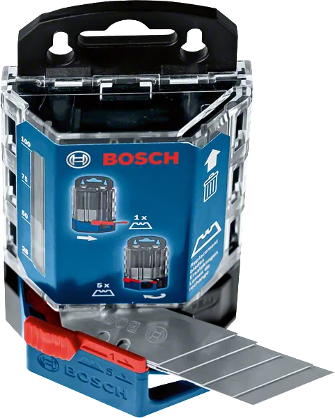 Bosch Profesyonel Maket Bıçağı Yedeği 50 Parça