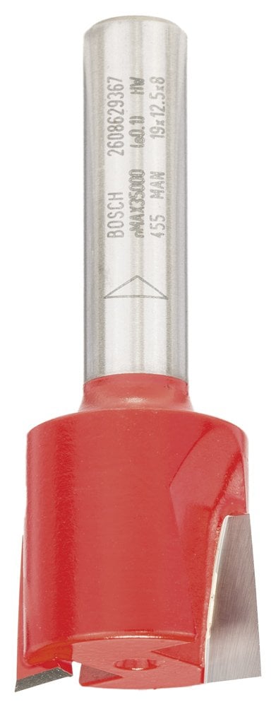 Bosch - Expert Series Wood Double Grooved, Hard Metal Hinged Opening Router Bit 8*19*51 mm