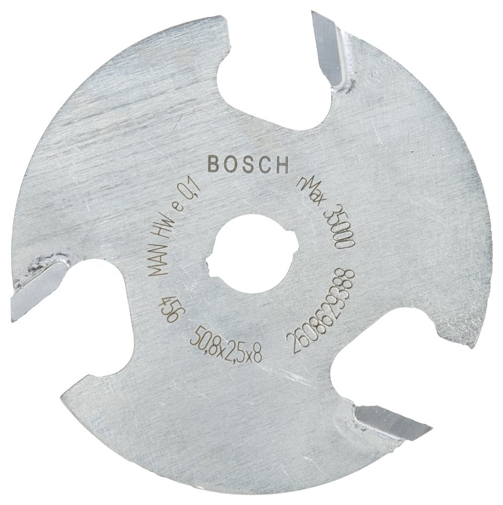 Bosch - Expert Series Woodworking Triple Blade, Carbide Disc Channel Router 8*50.8*2.5 mm