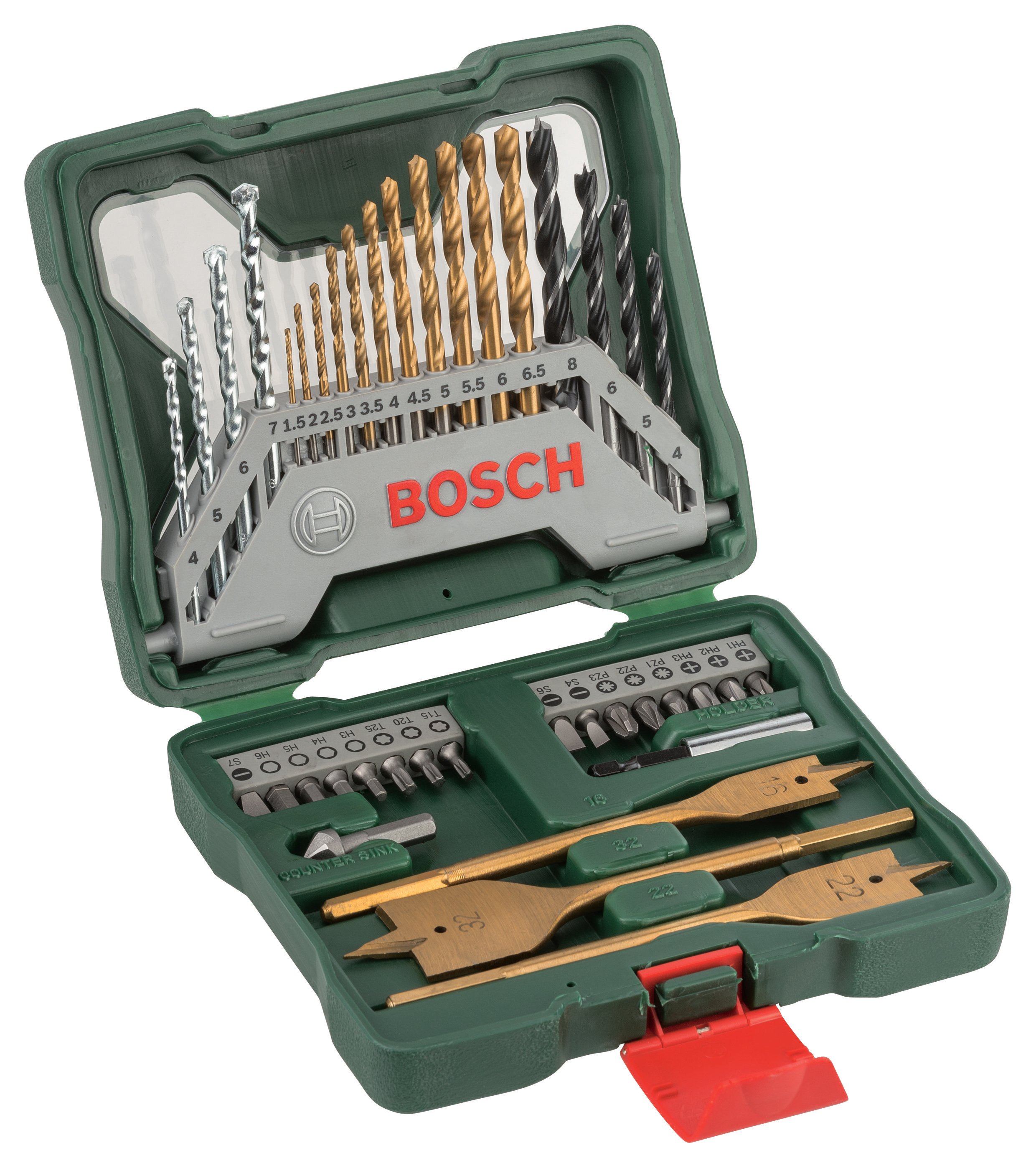 Bosch - X-Line 40 Piece Titanium Mixed Accessory Set