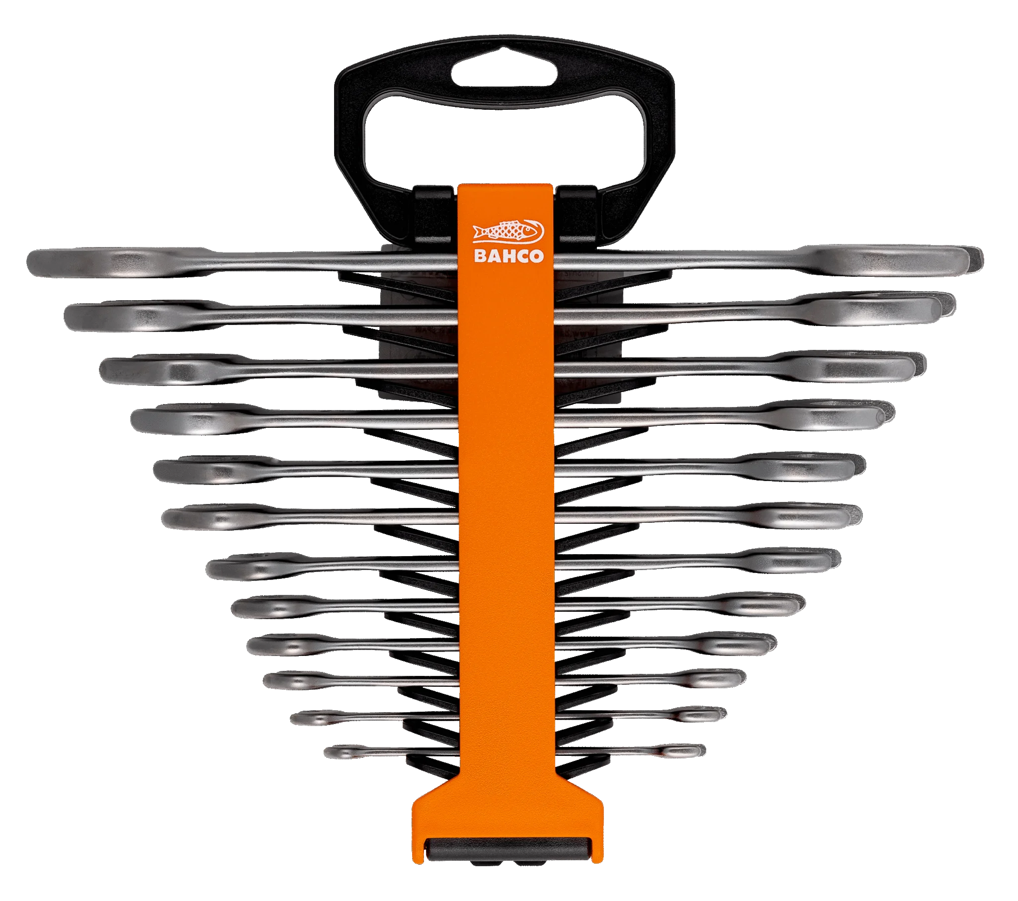 Bahco Double open-end wrench set, metric. 8 pieces: 10-11-12-13-14-17-18-19 mm