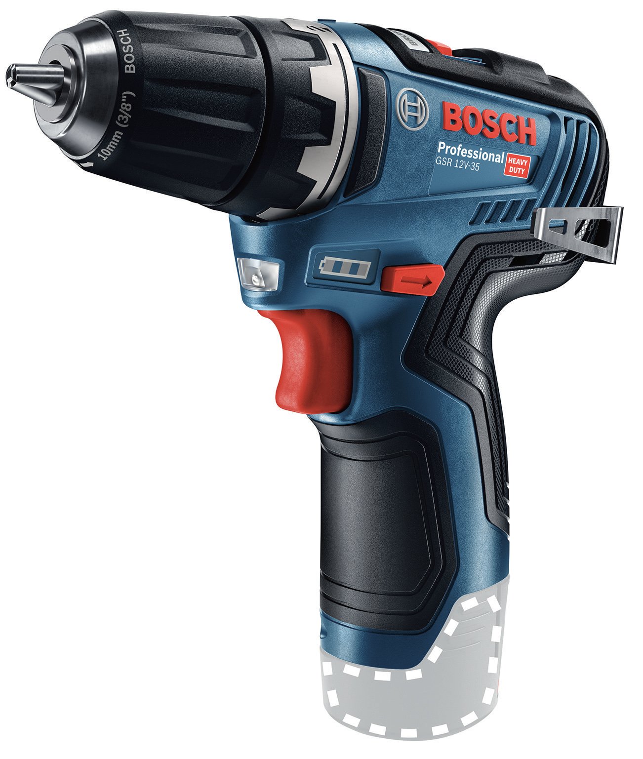 Bosch Professional GSR 12V-35 (Solo) Cordless Drill Driver