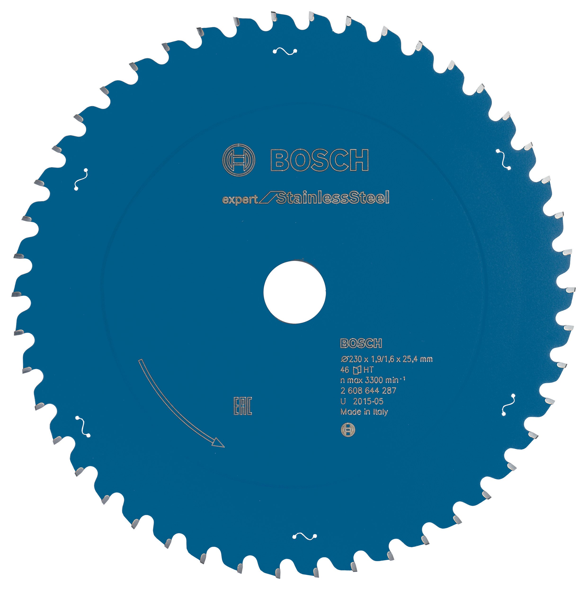 Bosch - Expert Series Circular Saw Blade for Stainless Steel 230*25.4 mm 46 Teeth