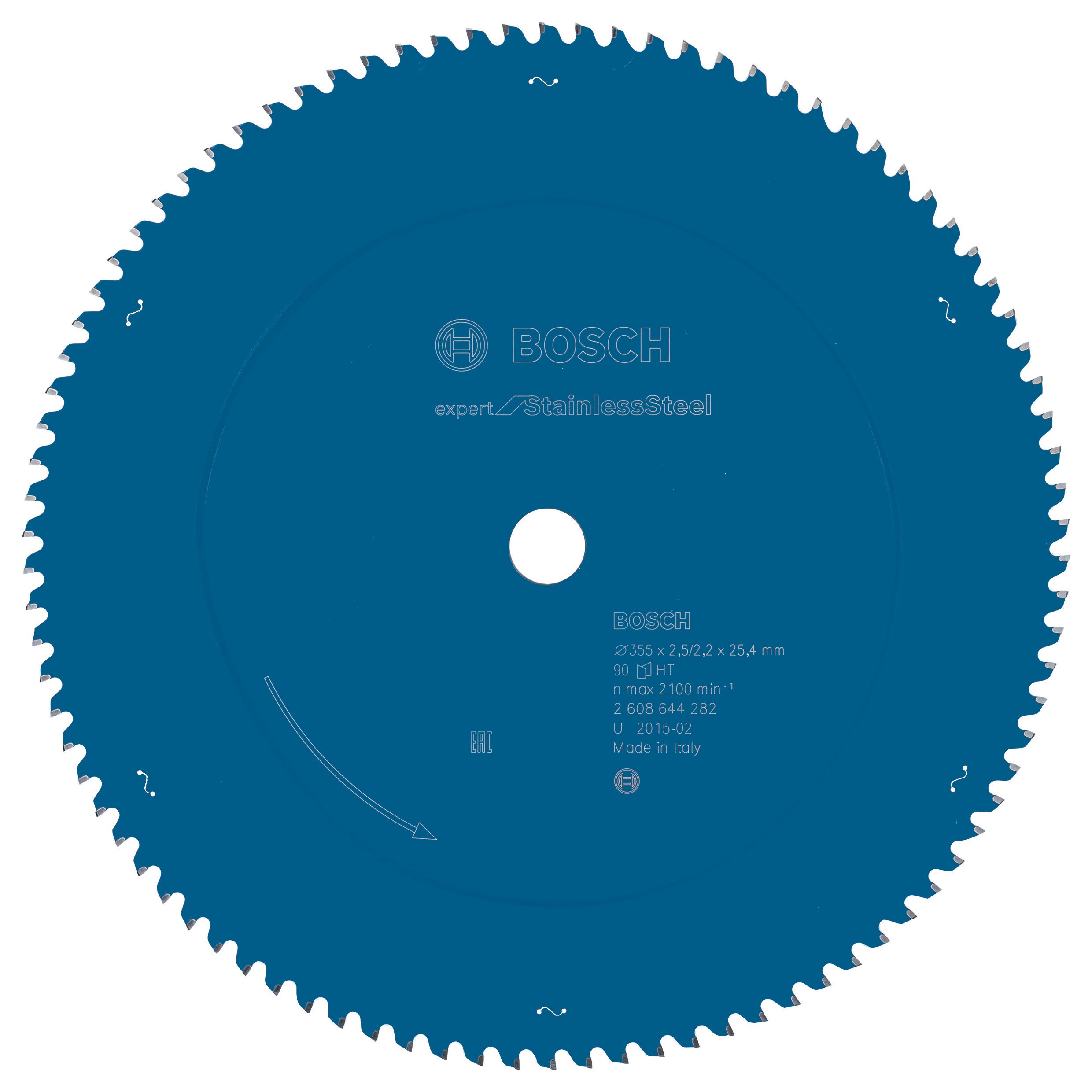 Bosch - Expert Series Circular Saw Blade for Stainless Steel 355*25.4 mm 90 Teeth