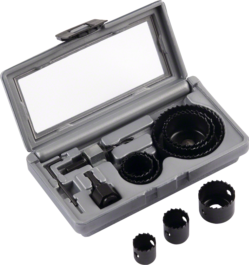 Bosch - 8 Parça Delik Açma Testeresi Seti Çantalı