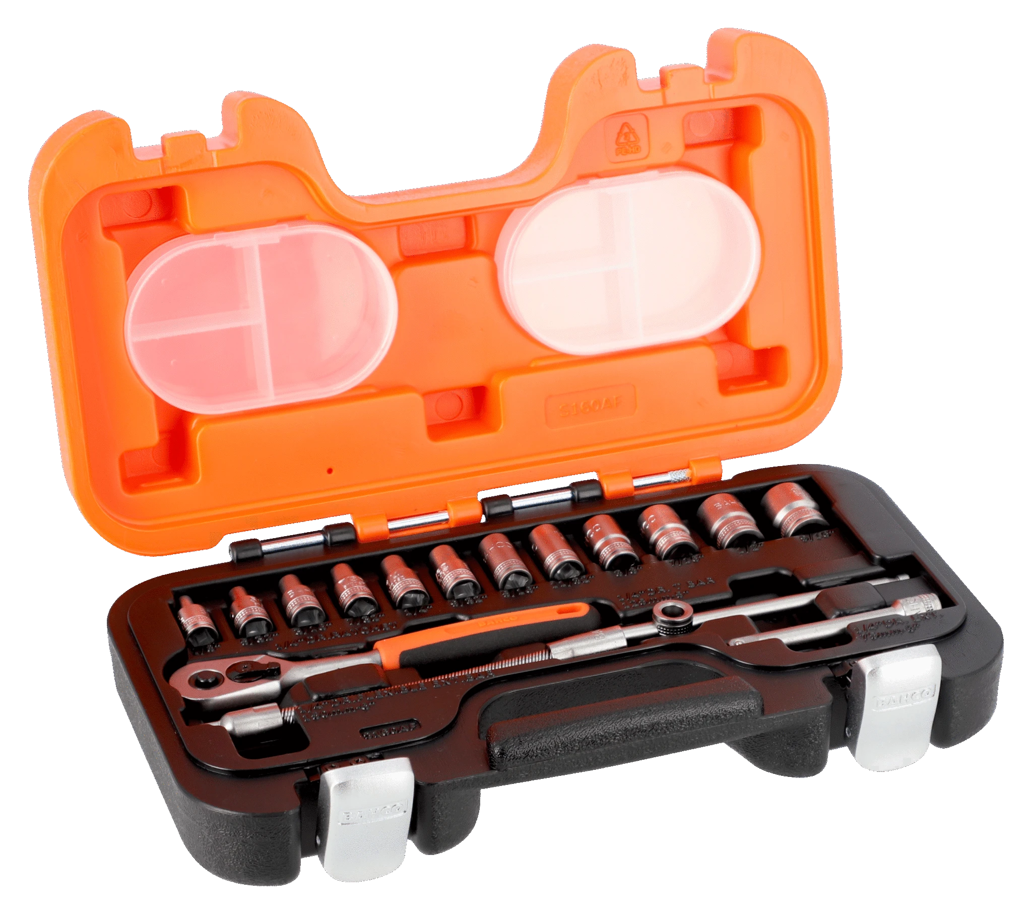 Havasis A.Ş. Bahco Lokma seti 1/4". 16 parça, inç  S160AF