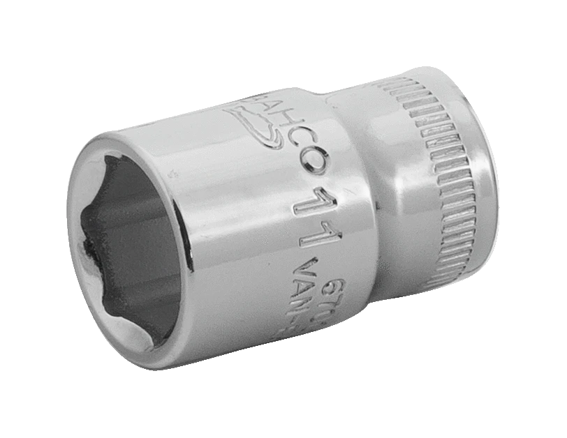 Havasis A.Ş. Bahco Standart lokmalar, metrik 1/4”. Altıgen, metrik ölçülerde  6700SM-14