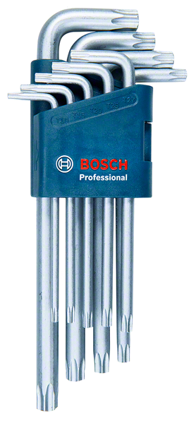 Havasis A.Ş. Bosch Profesyonel Alyan Anahtar Takımı Hex 9 Parça (1,5-10mm)