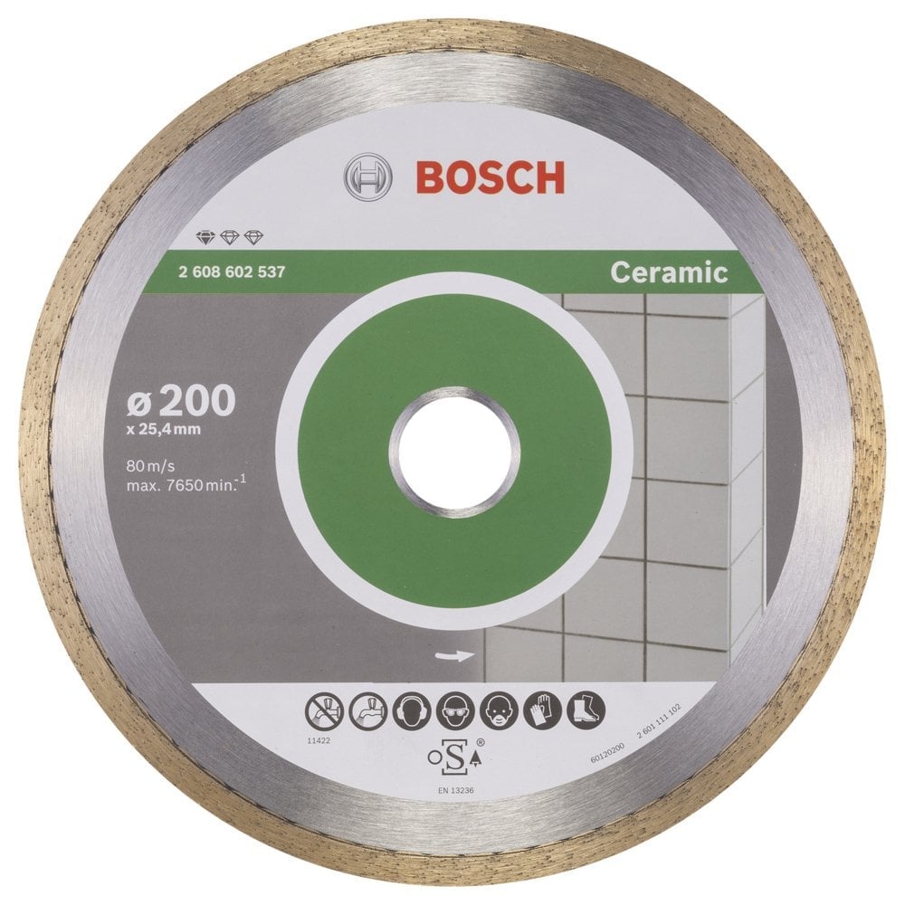Havasis A.Ş. Bosch - Standard Seri Seramik İçin Elmas Kesme Diski 200 mm
