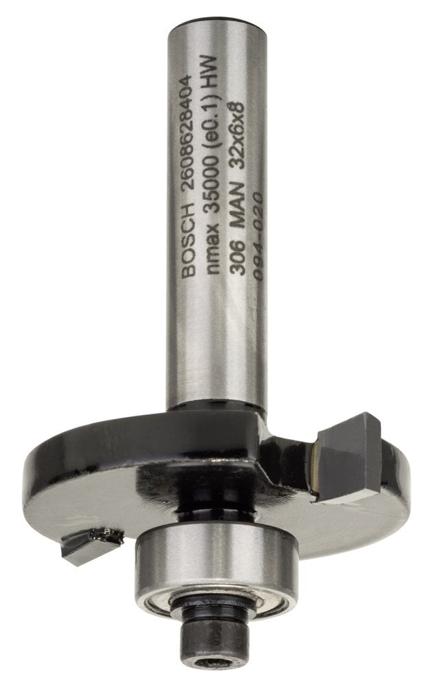 Havasis A.Ş. Bosch - Standard Seri Ahşap İçin Çift Oluklu, Sert Metal Bilya Yataklı Diskli Kanal Frezesi 8*32*6*51 mm