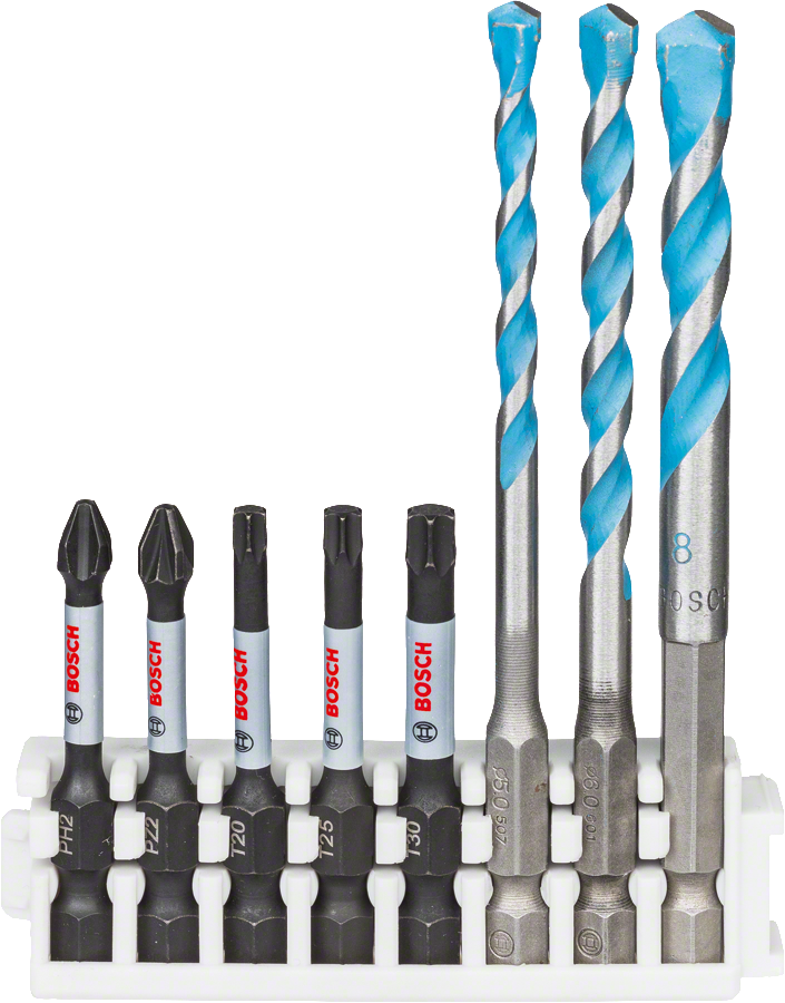 Bosch - Impact Control Serisi HEX-9 MC/Power Bit Karışık 8'li Set