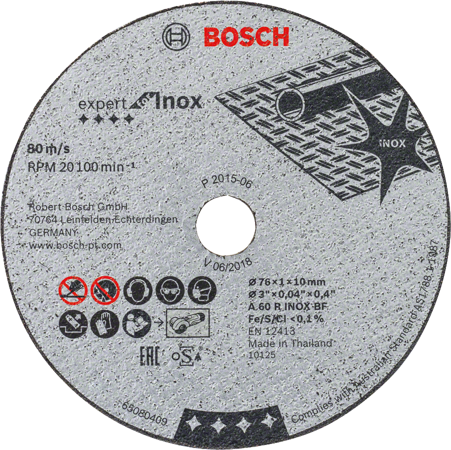 Bosch - Expert for Inox Serisi Kesme Diski 76*1,0 mm