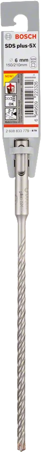 Bosch - SDS-Plus-5X Serisi Kırıcı Delici Matkap Ucu 6*210 mm
