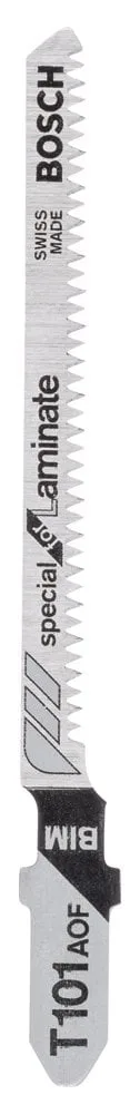 Bosch - Special Serisi Laminant İçin Özel T 101 AOF Dekupaj Testeresi Bıçağı - 3'Lü Paket