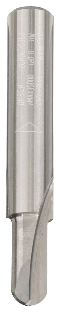 Bosch - Expert Serisi Ahşap İçin Çift Bıçaklı, Tam Sert Metal Boşluk Frezesi 8*6*50,8 mm