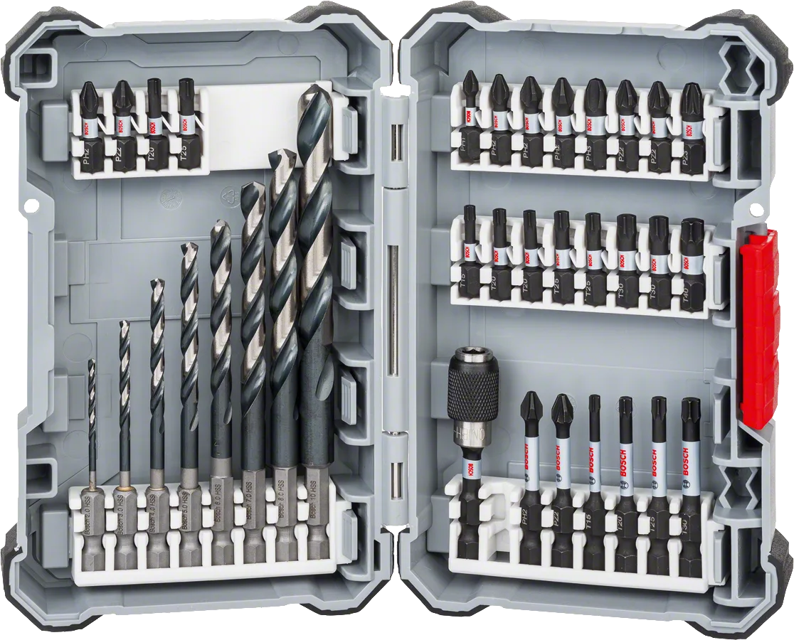 Bosch - Impact Control Serisi HSS 35 Parça Karışık Set