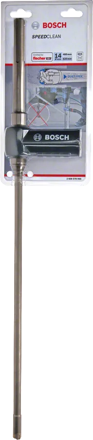 Bosch - SDS-Max-9 Speed Clean Serisi Toz Atma Kanallı Kırıcı Delici Ucu 14*620 mm