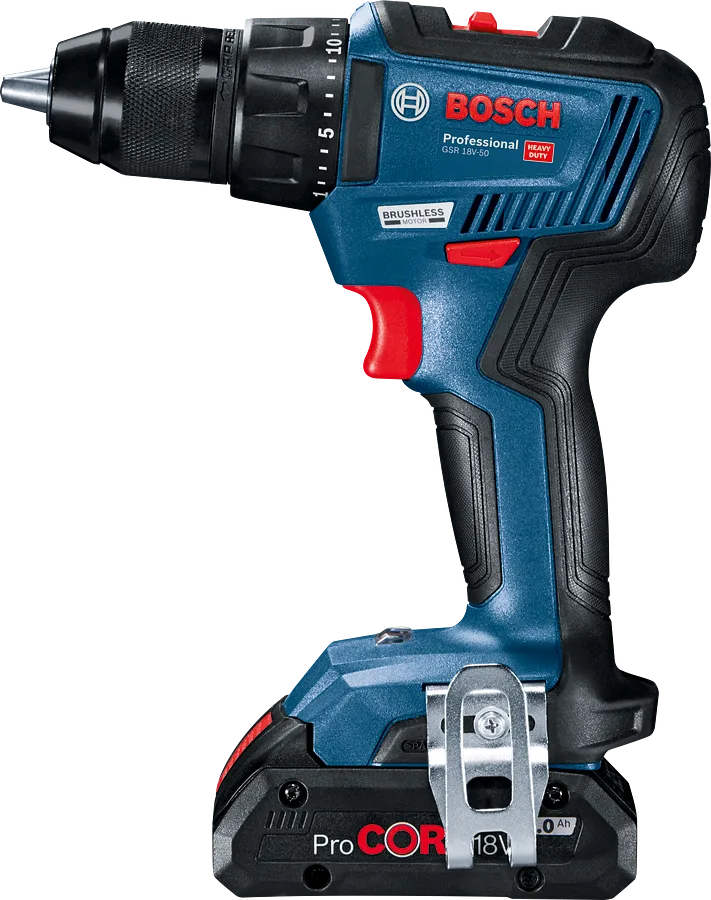 Bosch Professional GSR 18V-50 Akülü Delme Vidalama Makinesi
