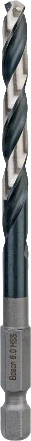 Bosch - Altıgen Şaftlı - Impact Control - HSS Metal Matkap Ucu 6,0*98mm